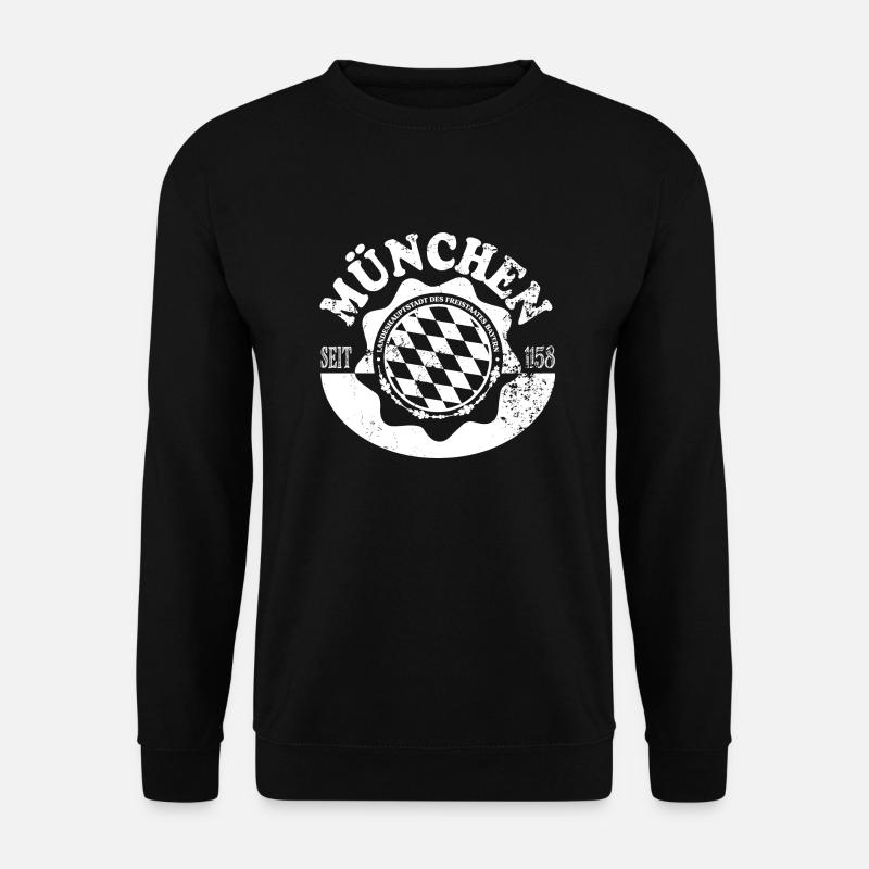 München - Unisex Pullover - Schwarz