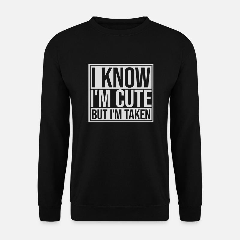 citation mignonne mais prise - Sweat-shirt Unisexe - noir