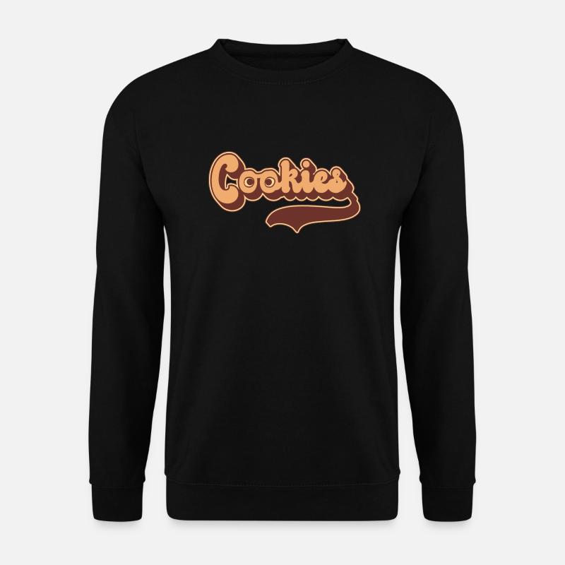 Cuisson des biscuits rétro - Sweat-shirt Unisexe - noir