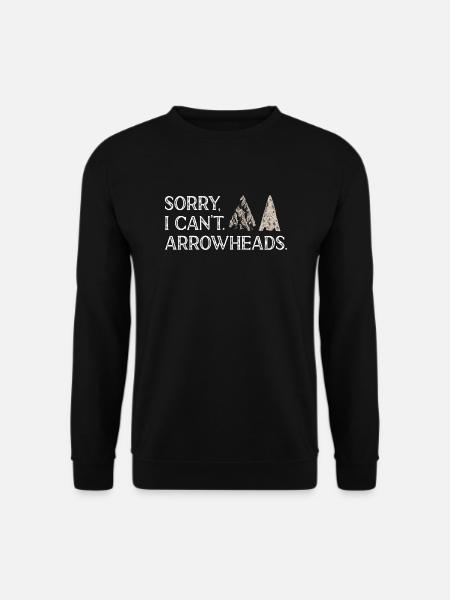 Arrowhead Hunting Arrowhead Collector - Unisex Sweatshirt - black