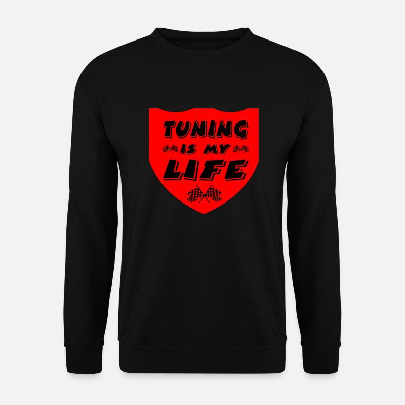 Tuning - Unisex Pullover - Schwarz