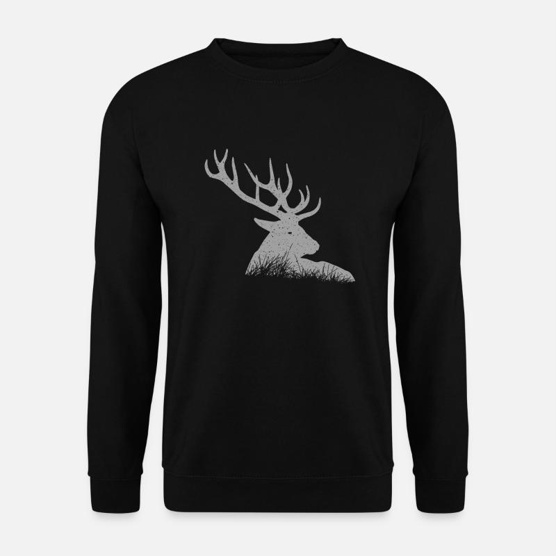 Deer - Unisex Sweatshirt - black