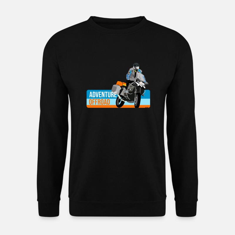 Adventure Off Road - Unisex Pullover - Schwarz