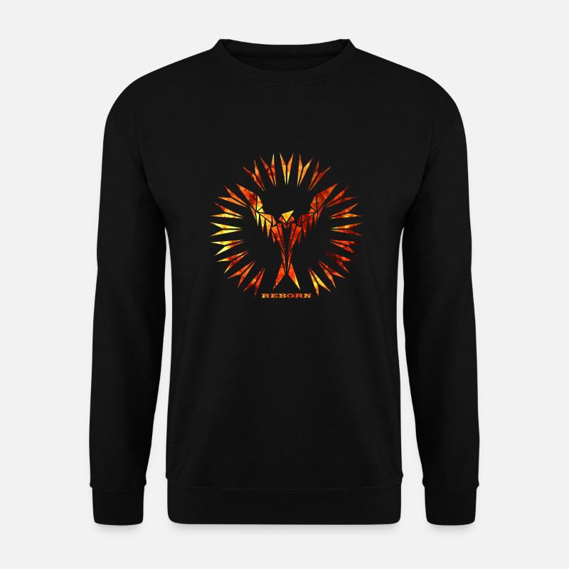 Phönix wird wiedergeboren - Unisex Pullover - Schwarz