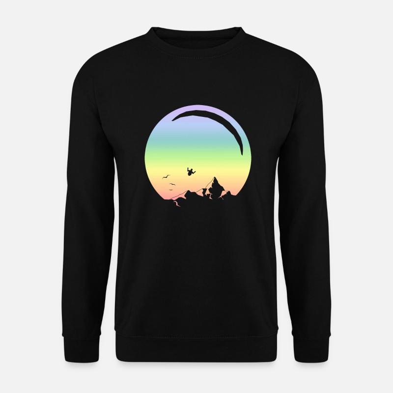 Paragleiten - Unisex Pullover - Schwarz