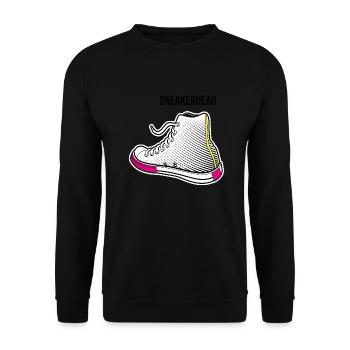 Tête furtive - Sweat-shirt Unisexe - noir - Devant - Alina (178cm) & Michal (187cm)