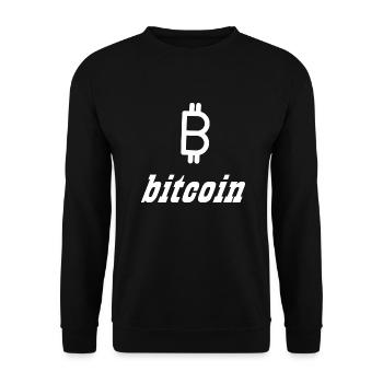 Bitcoin Trading Crypto Stocks - Sweat-shirt Unisexe - noir - Devant - Alina (178cm) & Michal (187cm)