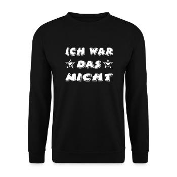 Auto - Unisex Pullover - Schwarz - Vorne - Alina (178cm) & Michal (187cm)