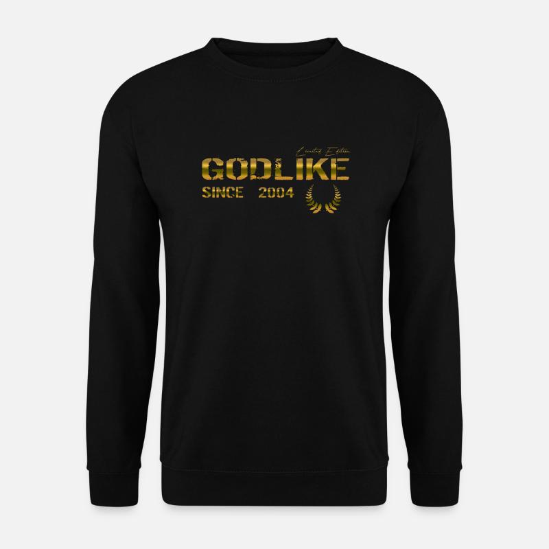 Godlike since 2004 - Unisex Pullover - Schwarz