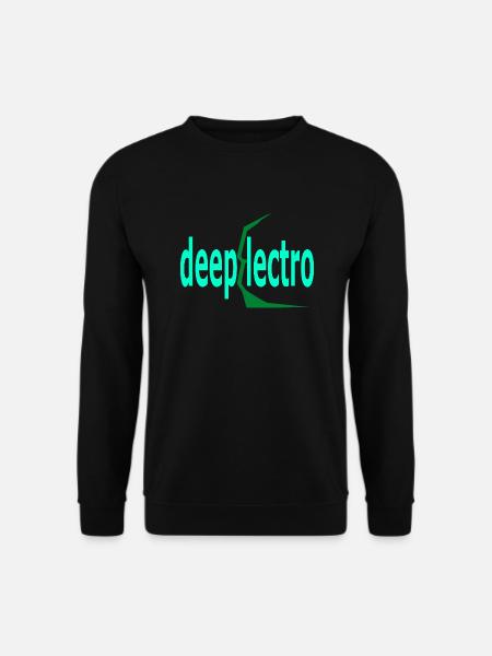 deep electro - Sweat-shirt Unisexe - noir