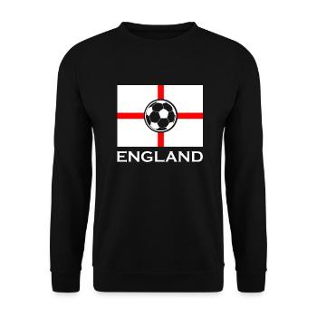 Fußball Soccer - Unisex Sweatshirt - black - Front - Alina (178cm) & Michal (187cm)