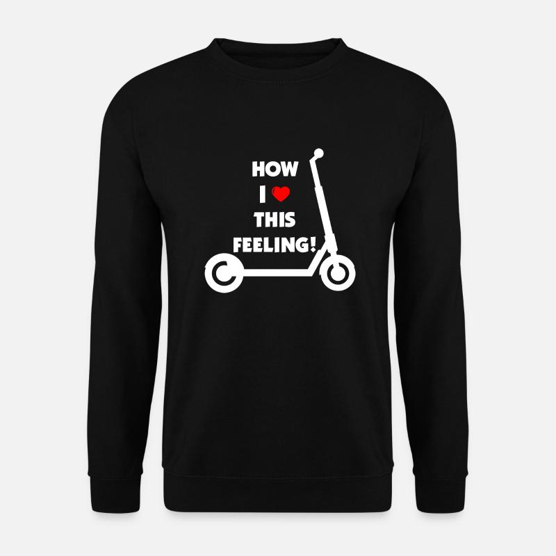 E-Scooter Scooter - Unisex Sweatshirt - black