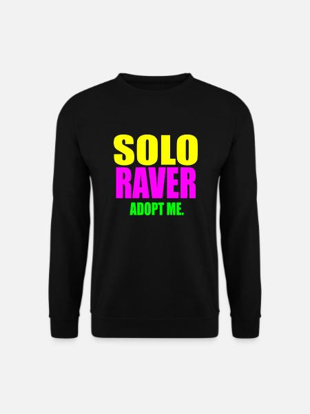 Solo raver adopt me - Unisex Sweatshirt - black