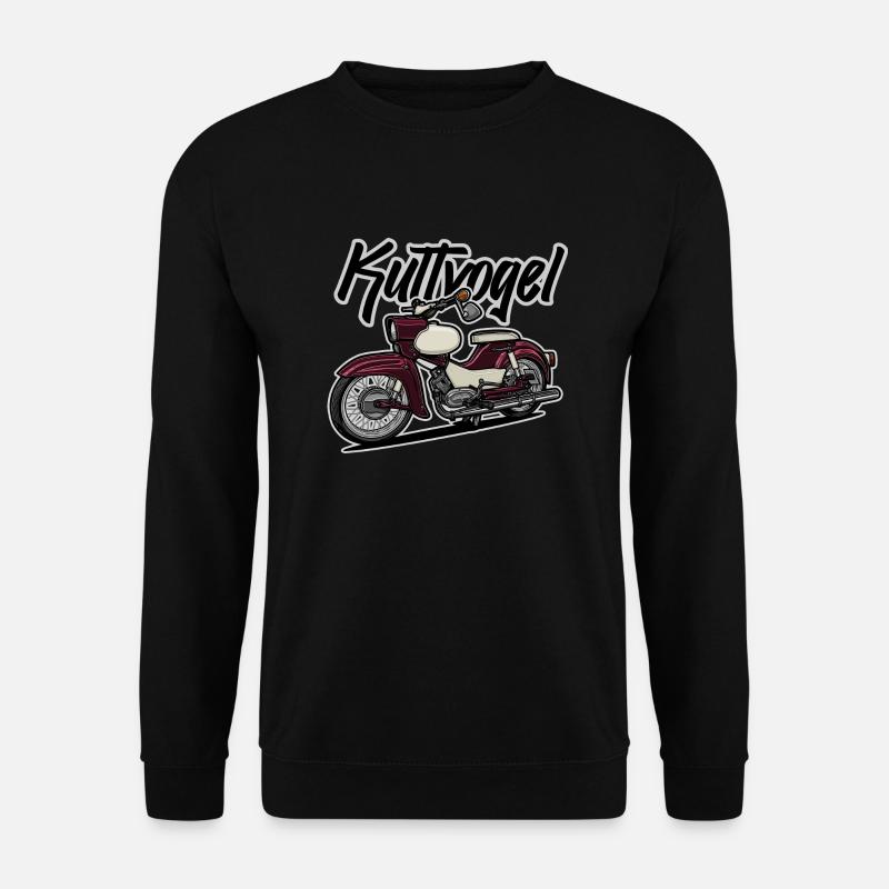 Star (rot) // Illustration - Unisex Pullover - Schwarz