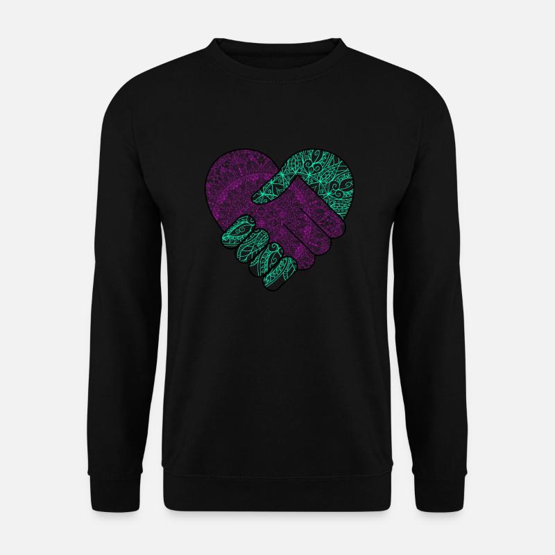 Peace - Unisex Sweatshirt - black