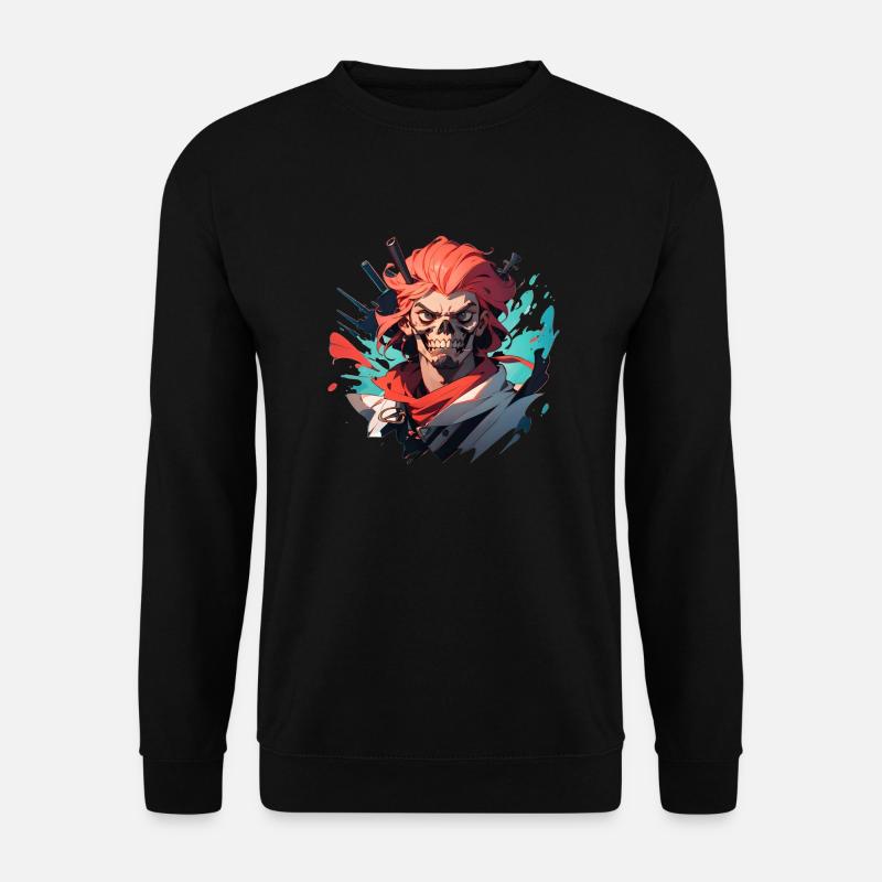 Pirat - Unisex Pullover - Schwarz
