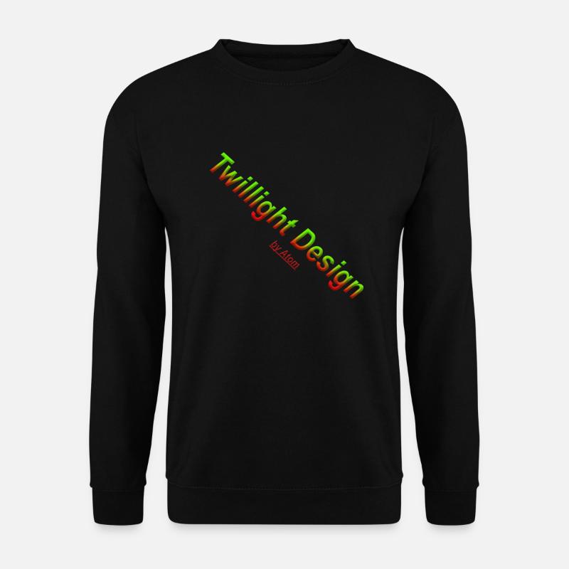 Logo Twillight Design - Unisex Pullover - Schwarz