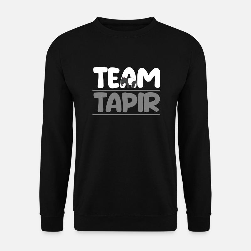 Tapir - Unisex Pullover - Schwarz