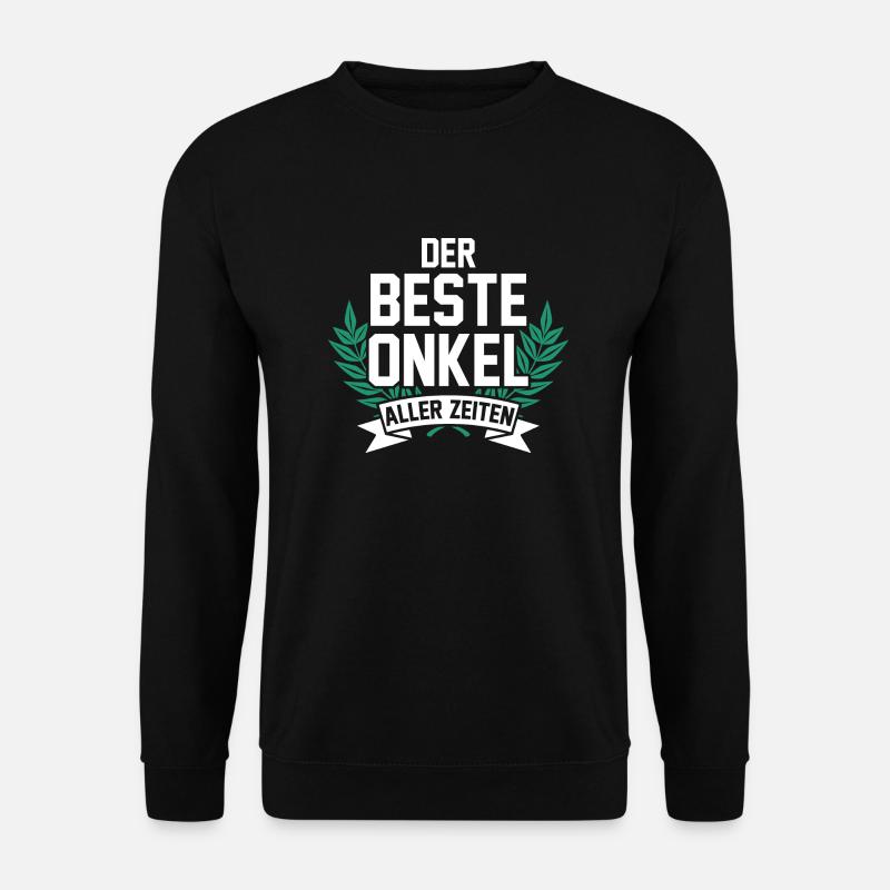Bester Onkel - Unisex Pullover - Schwarz