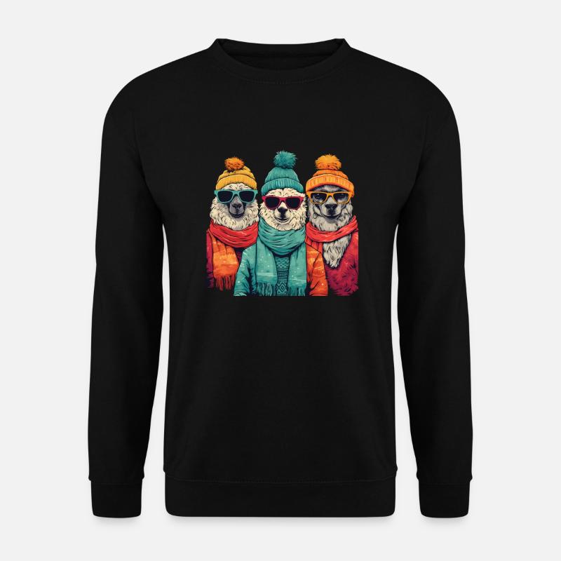 Pull de Noël moche - Sweat-shirt Unisexe - noir