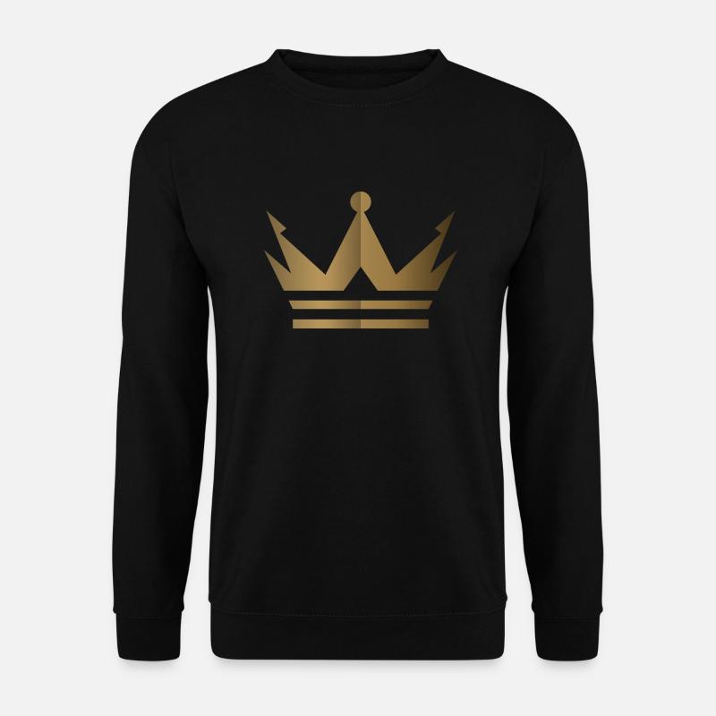Crown Logo - Unisex Sweatshirt - black