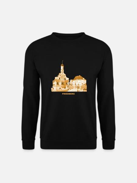 Friedberg Bayern Rathaus Schwaben Aichach - Unisex Pullover - Schwarz
