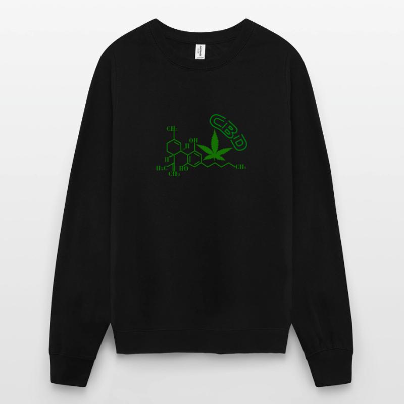 Structure moléculaire du CBD Sweat-shirt Unisexe