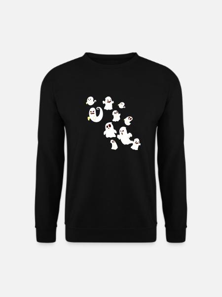 ghosts, ghosts, ghost, ghost, carnival - Unisex Sweatshirt - black