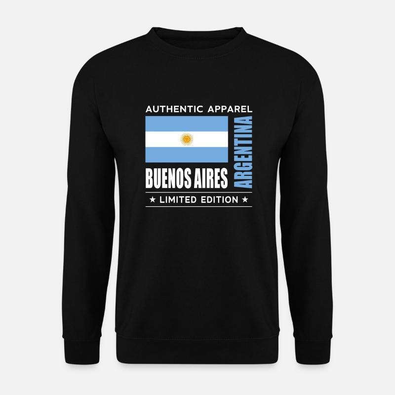 Buenos Aires - Unisex Pullover - Schwarz