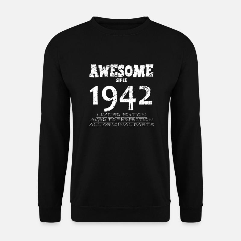 1942 - Legendary 82nd Anniversary - Unisex Sweatshirt - black