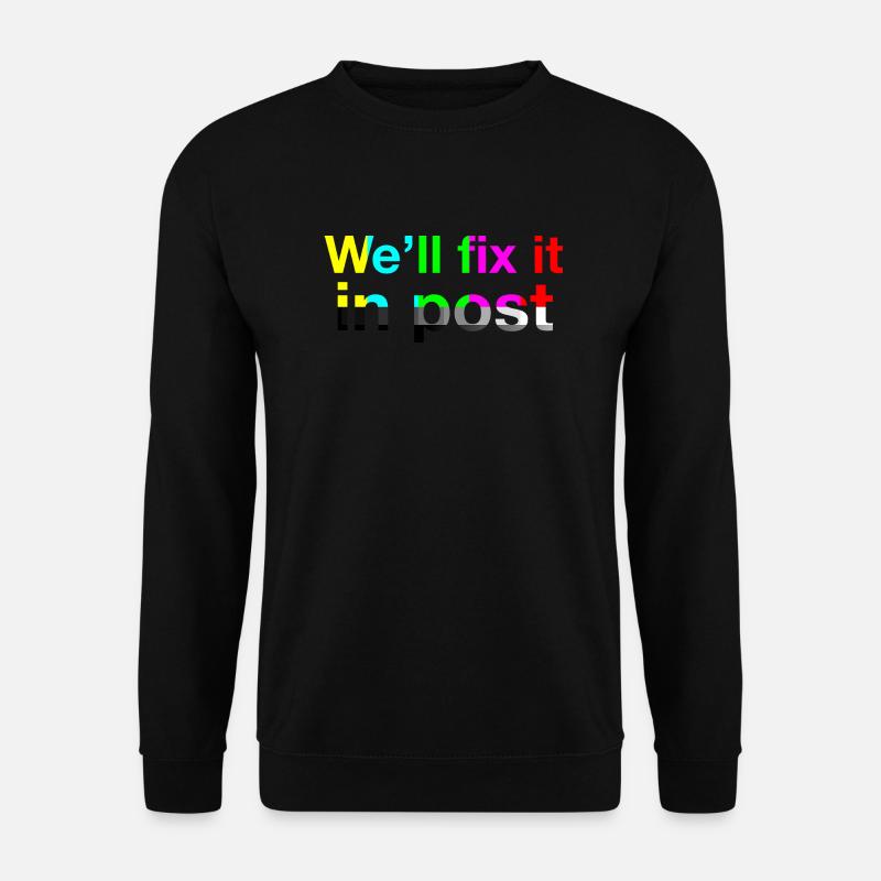 FixItInPost-Ziel - Unisex Pullover - Schwarz