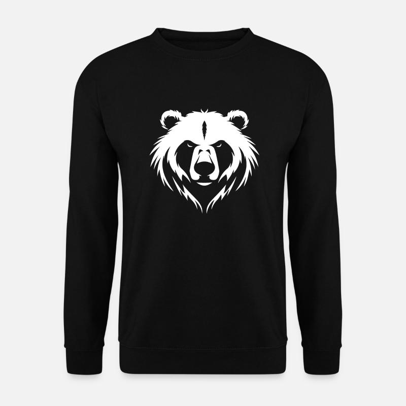 Bear Logo - Unisex Sweatshirt - black