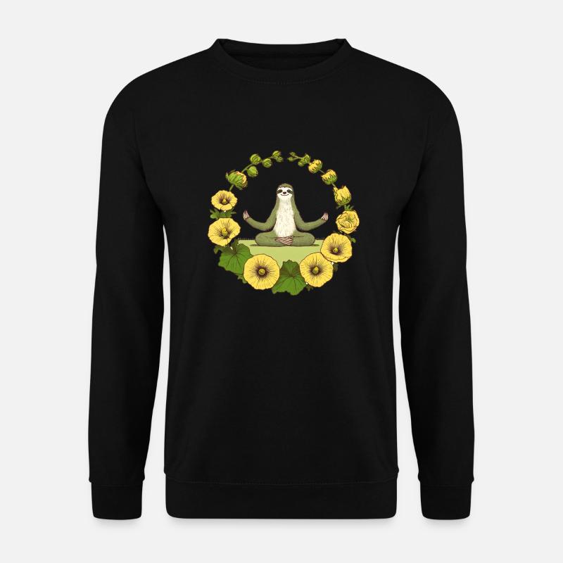 Zen-Trägheit - Unisex Pullover - Schwarz