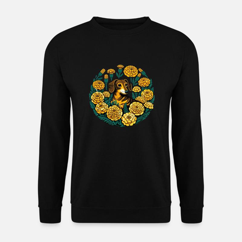 Dachshund - Unisex Sweatshirt - black