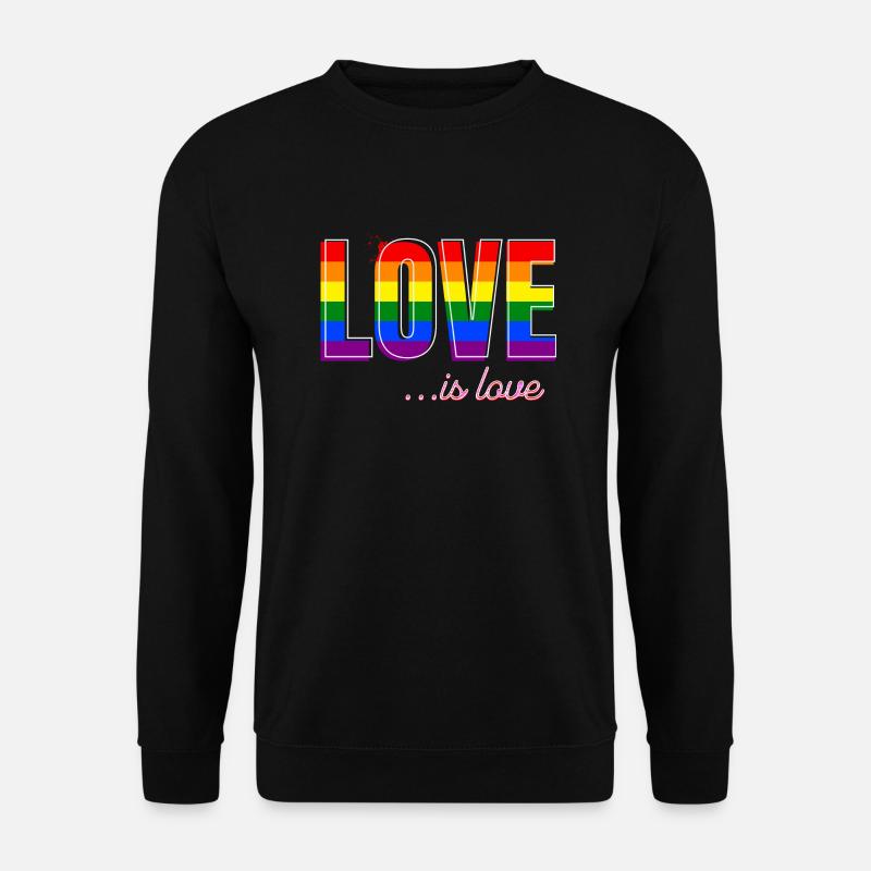 Love is Love @ Markus - Unisex Sweatshirt - black