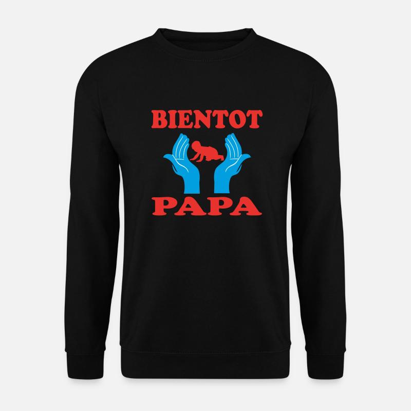 BALD VATER - Unisex Pullover - Schwarz