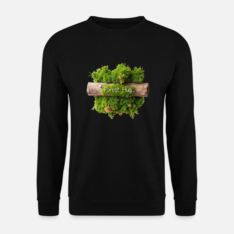 MOUSSE, CÂLIN DE FORÊT - Sweat-shirt Unisexe - noir