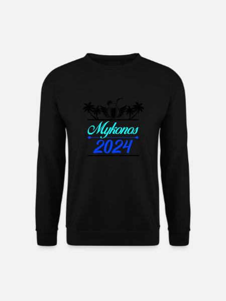 Mykonos 2024 - Unisex Sweatshirt - black