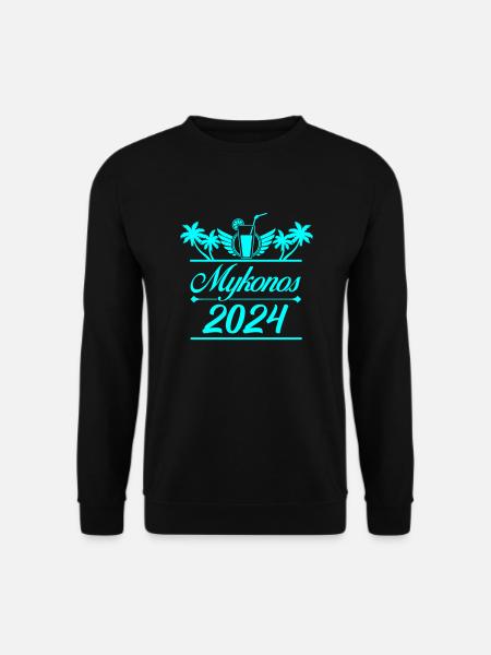 Mykonos 2024 - Unisex Sweatshirt - black