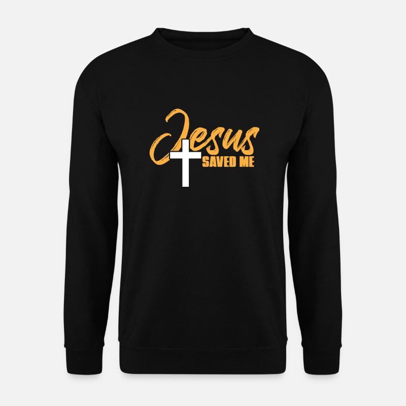 jesus quotes - Unisex Pullover - Schwarz