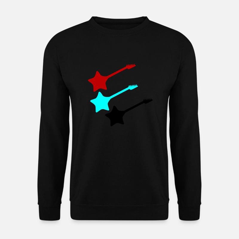 stern gitarren - Unisex Pullover - Schwarz