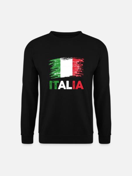 Italia Italiener Italienisch Italien - Unisex Pullover - Schwarz