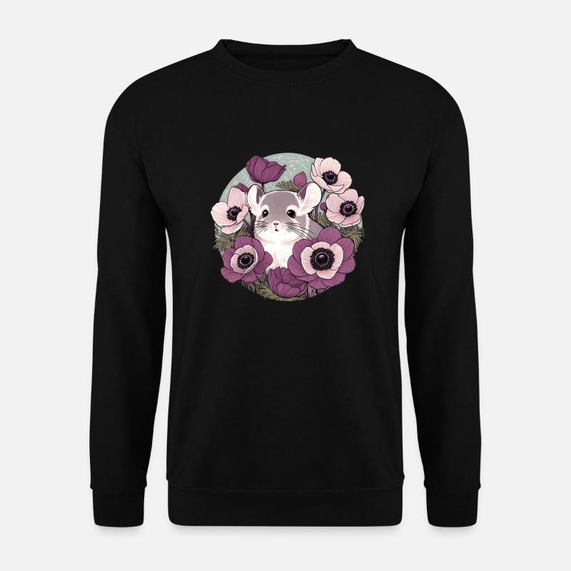 Szynszyla - Bluza unisex - czarny