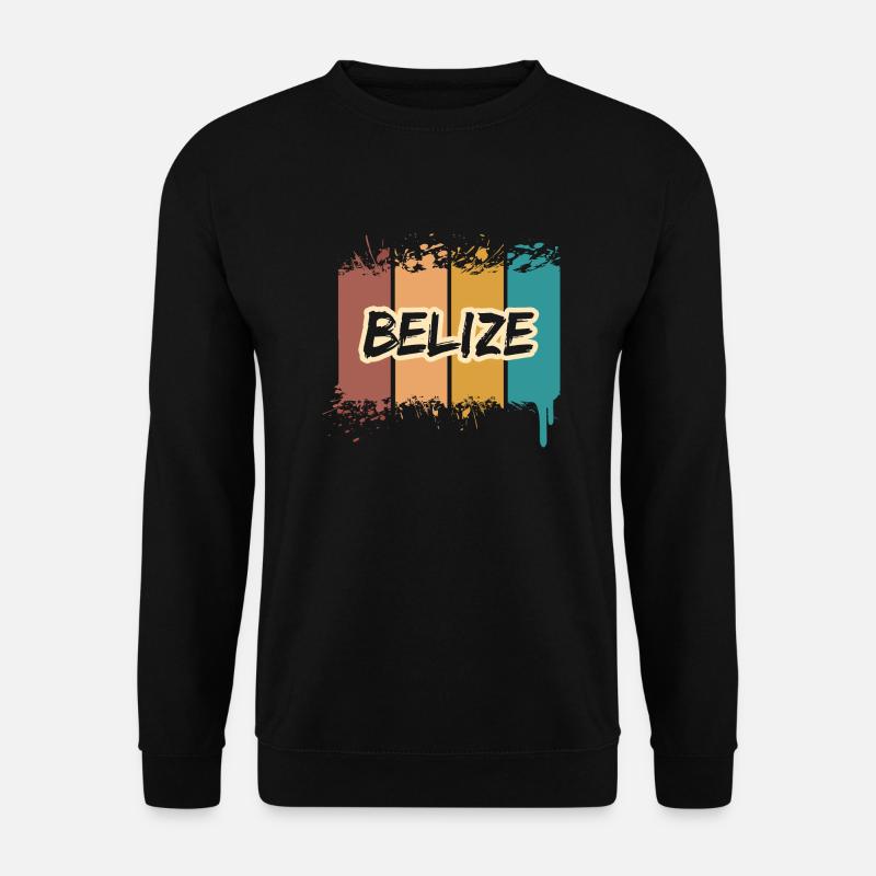 Belize - Unisex Pullover - Schwarz