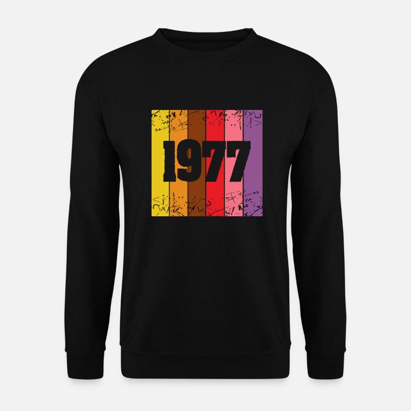 1977 - Unisex Pullover - Schwarz