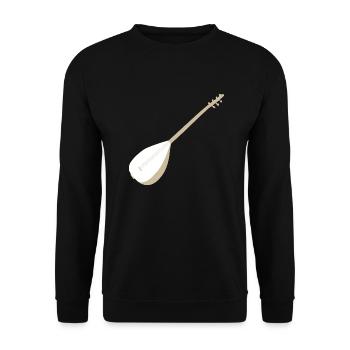 Melodien der Seele. Die türkische Saz im Fokus - Unisex Pullover - Schwarz - Vorne - Alina (178cm) & Michal (187cm)