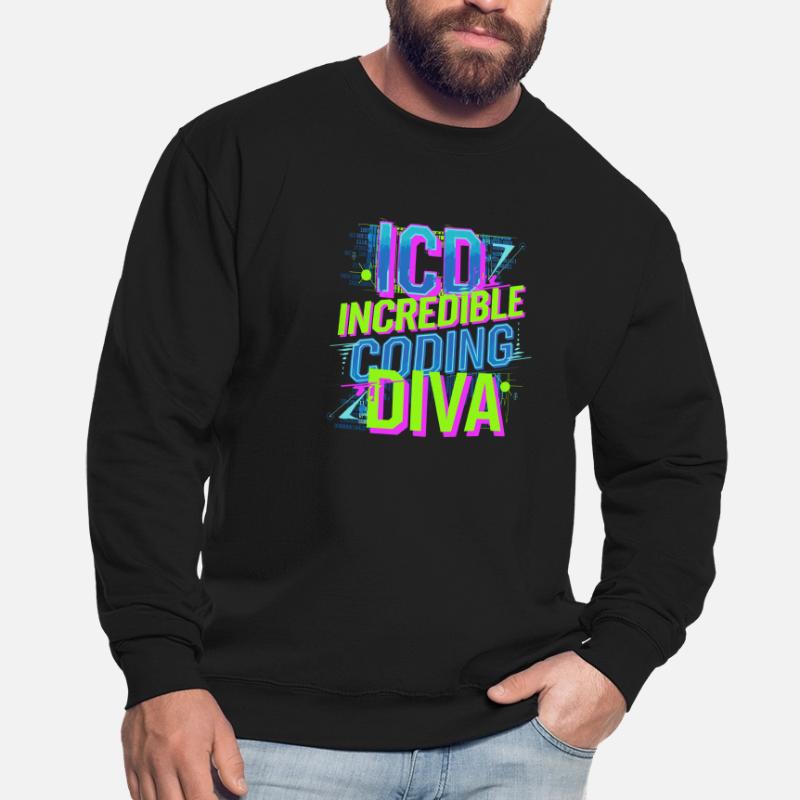 Creative minds in medical code Unisex Sweatshirt