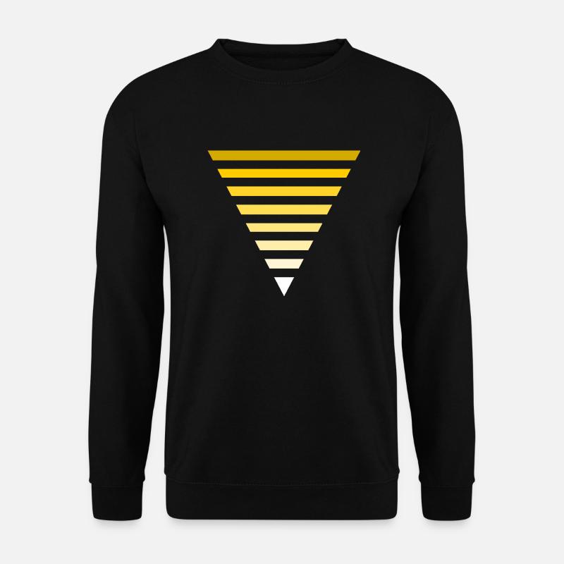 triangle - Unisex Sweatshirt - black