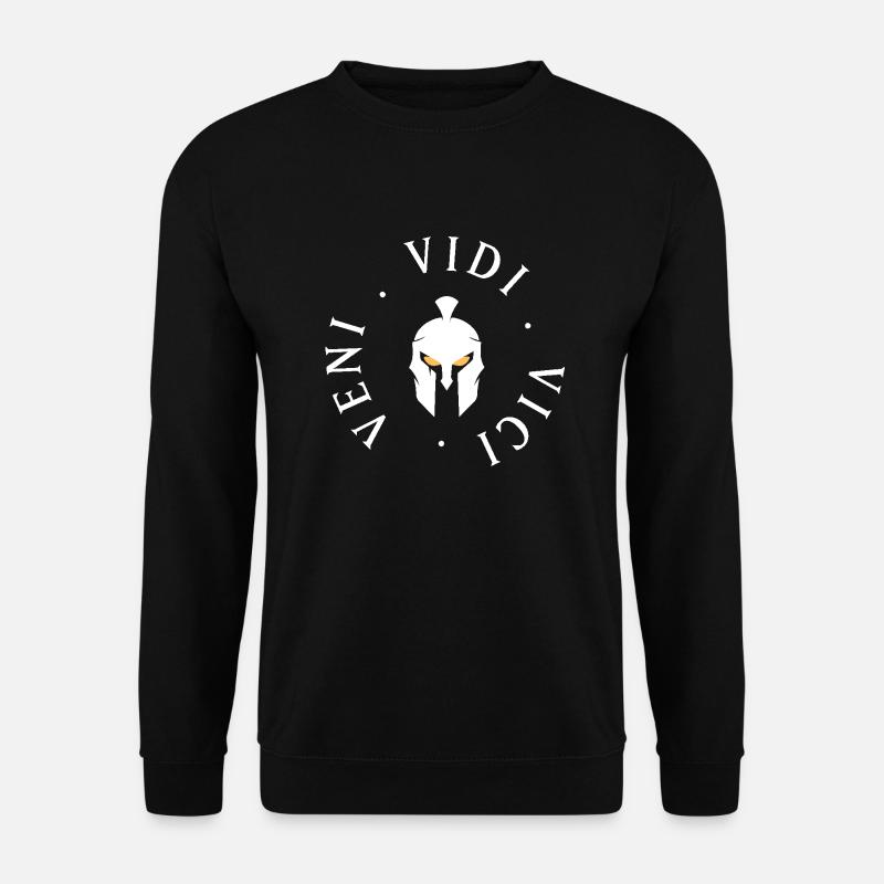 Logo - Veni Vidi Vici - Unisex Sweatshirt - black