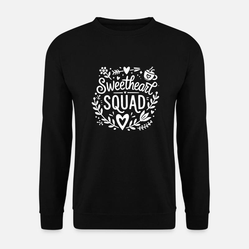 Sweetheart Squad - Unisex Sweatshirt - black